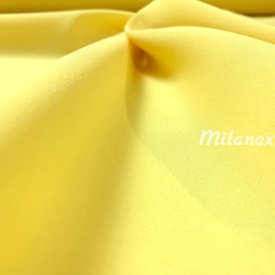 Tkanina uniwersalna stretch pastelowy żółty
