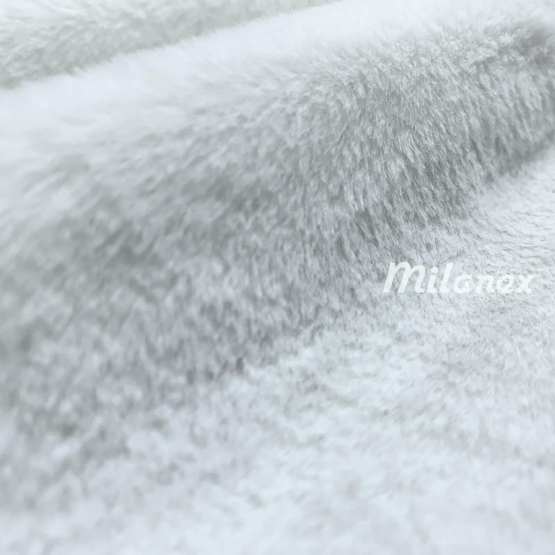 Futro krótki włos białe - Milanex