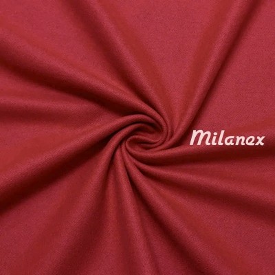 tkanina sukno wełniane czerwone