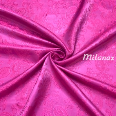 podszewka wiskozowa żakardowa turecki paisley amarant