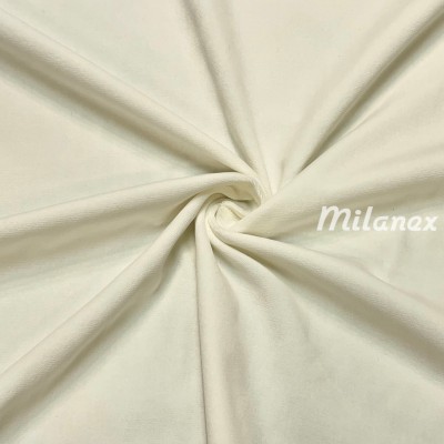 aksamit bawełniany ecru