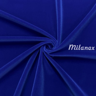 japoński aksamit bawełniany gruby szafirowy