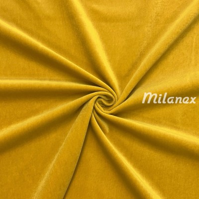 aksamit bawełniany miodowy